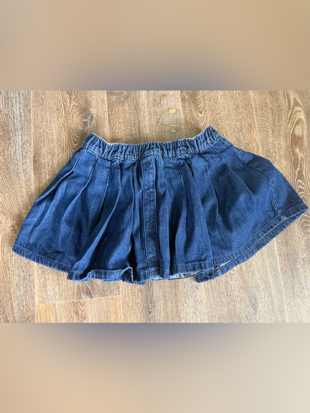 aerie OFFLINE Navy Blue Denim Skirt